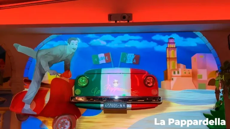 Pappardella con nombre del lugar - Pared Coche
