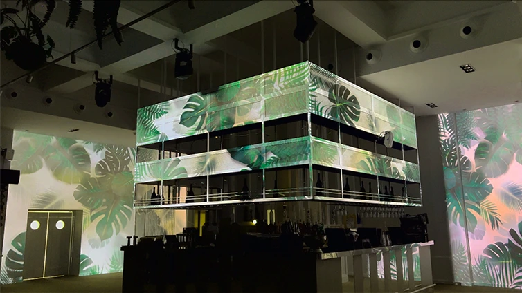 Videomapping La Cabane Marbella